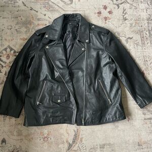 ASOS Moto jacket with belt cut off (see photos)